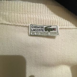 Chaqueta Lacoste Blanca Talla XL