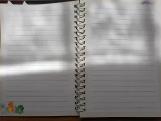 Cuaderno Pokémon Pokopia Morado.