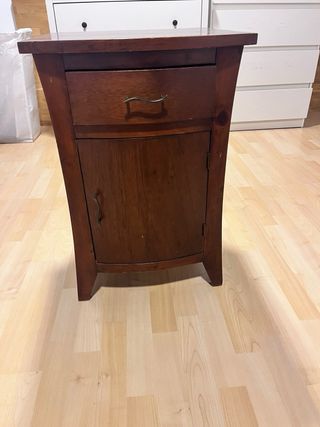 Conjunto 2 mesitas y sinfonier madera