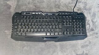 Teclado Gaming Krom Kyra RGB Negro Multicolor