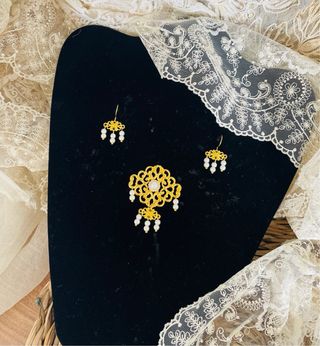 Aderezo Fallera Baby Modelo Polcas