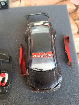 Coches Scalextric Subaru, Opel, Audi TT