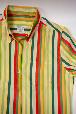 Camicia unisex M. Bardelli vintage a righe