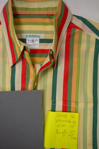 Camicia unisex M. Bardelli vintage a righe