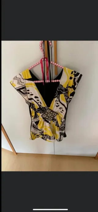 Top donna taglia unica fantasia