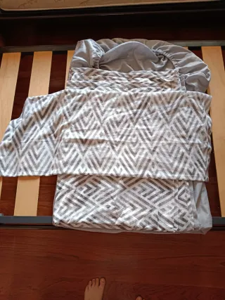 Juego 3 sábanas cama 90
