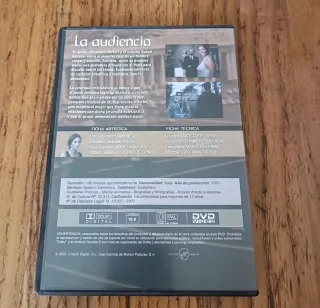 DVD La Audiencia - Claudia Cardinale
