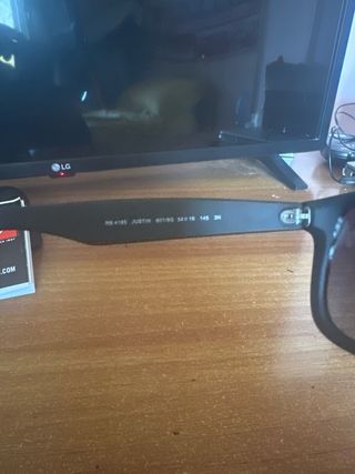 Occhiali Ray-Ban Neri Lenti Marroni Unisex