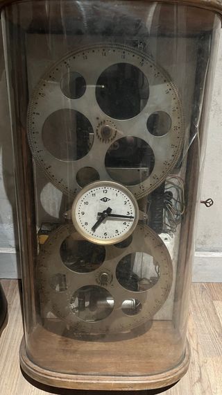 Reloj Industrial Antiguo ITF