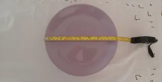 Set 6 piattini dessert lilla