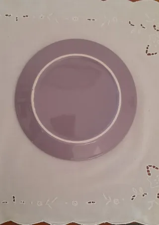 Set 6 piattini dessert lilla