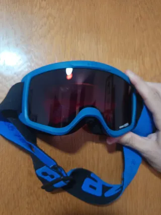 Gafas de esquí azules