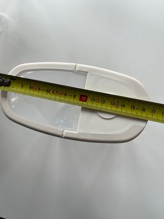 Set 13 Tarros Cocina Transparentes con Tapa Blanca