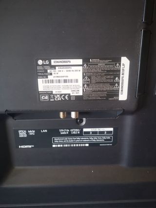TV LG 65 Negra