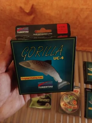 Hilos de pesca Tubertini Gorilla y Asso