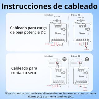 SONOFF MINI-D Matter Interruptor Inteligente para