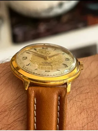 Reloj Perfex Luxe Swiss 17 Rubis Cal. Suisse