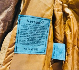 Giacca Vera Pelle Donna Versano Tg S
