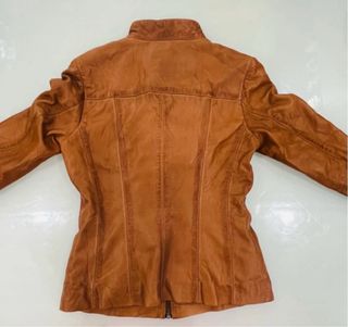 Giacca Vera Pelle Donna Versano Tg S