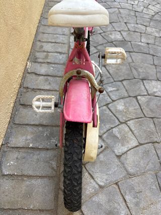Bicicleta 14” con ruedines