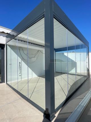 Cerramiento Ático Cristal