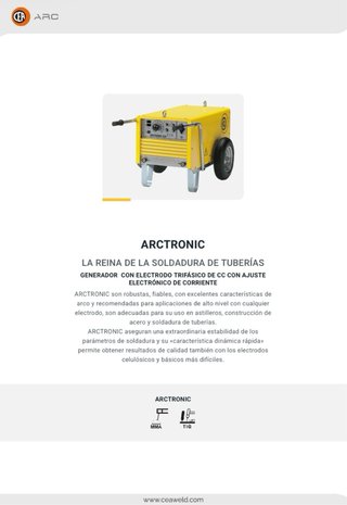 Soldadora electrodo CEA Arctronic 426 🇮🇹