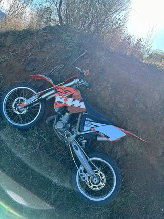 Moto de cross Ktm sx85 Año 2008