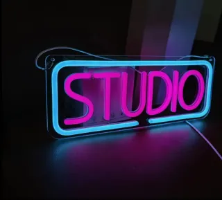 Lampada Neon LED "STUDIO"