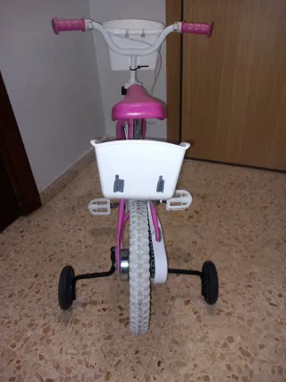 Bicicleta Minnie Mouse Rosa