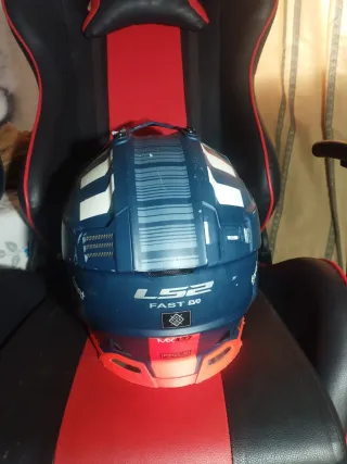 Casco Motocross LS2 MX437 Talla M