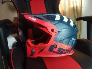 Casco Motocross LS2 MX437 Talla M