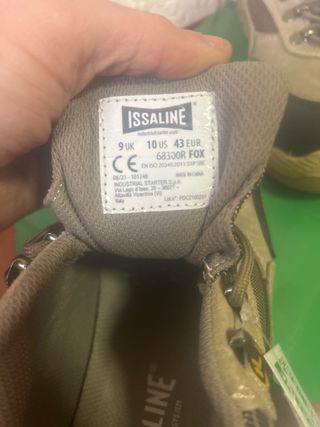 Botas de trabajo Issaline 68300R Fox SIN ESTRENAR