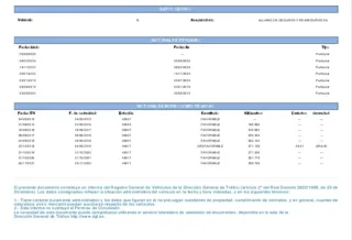 Vender coche con Informe DGT instantáneo