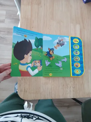 Libro interactivo Paw Patrol
