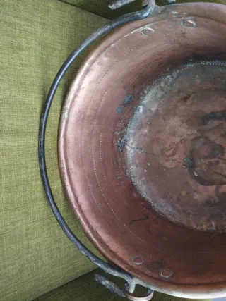 Caldero de Cobre Antiguo