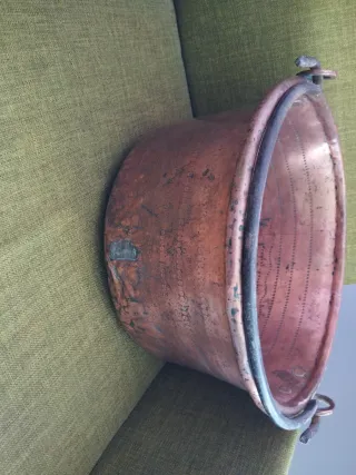 Caldero de Cobre Antiguo