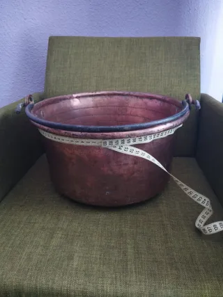 Caldero de Cobre Antiguo