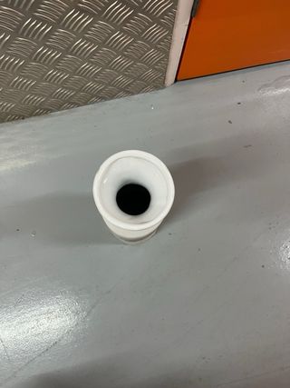 Jarrón Decorativo Cerámica y Mármol