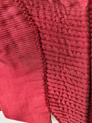 Corpiño fallera niña rojo