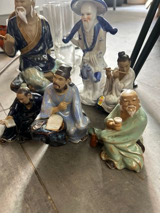 Figuras porcelana china Shiwan