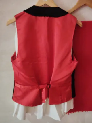 Traje Regional Murcia Hombre Negro/Rojo