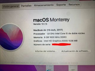 MacBook Air 13 Plata