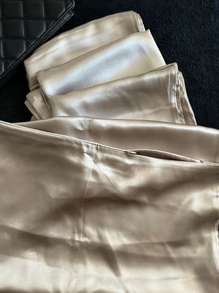 Funda de almohada de seda 60x40cm