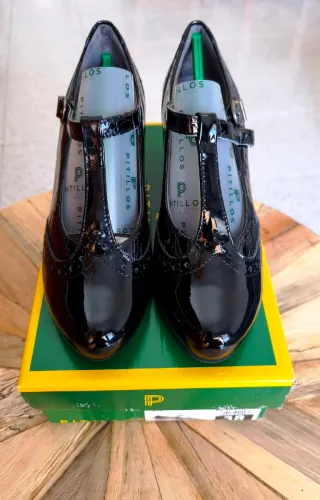 Zapatos Pitillos Negros Talla 38