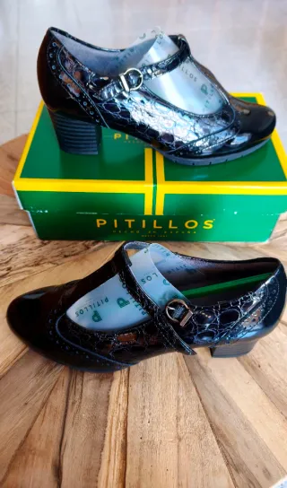 Zapatos Pitillos Negros Talla 38