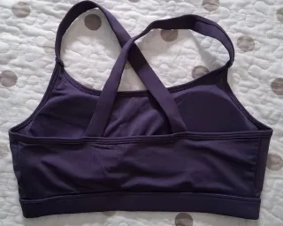 Tops deportivo Fila & Doone rosa y violeta oscuro