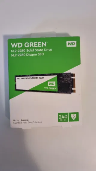 SSD M.2 2280 WD Green 240GB