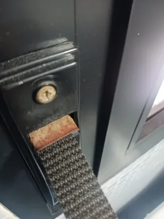 Puerta Balconera y ventanas Aluminio Negro