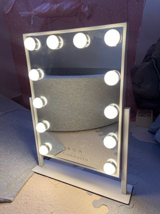 Espejo de tocador Flamingueo con luces