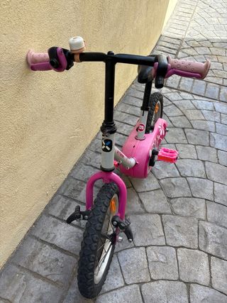 Bici infantil Btwin 14” con ruedines